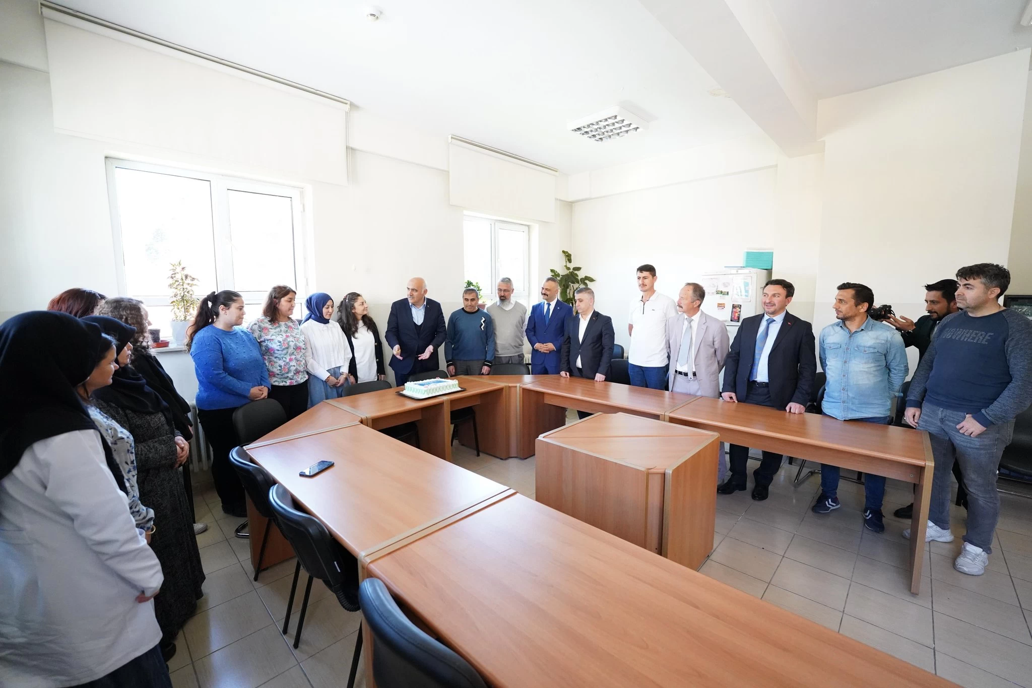 Kızılcahamam Belediye Başkanı Süleyman Acar sağlık çalışanlarıyla bir araya geldi - Resim : 2