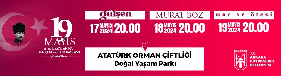 Ankara'da festival tadında konserler! 19 Mayıs Ankara'daki ücretsiz belediye konser takvimi belli oldu