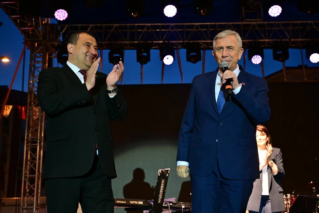 Elmadağ, ABB Başkanı Yavaş'ın katılımıyla Sevcan Orhan Gençlik Konserinde buluştu