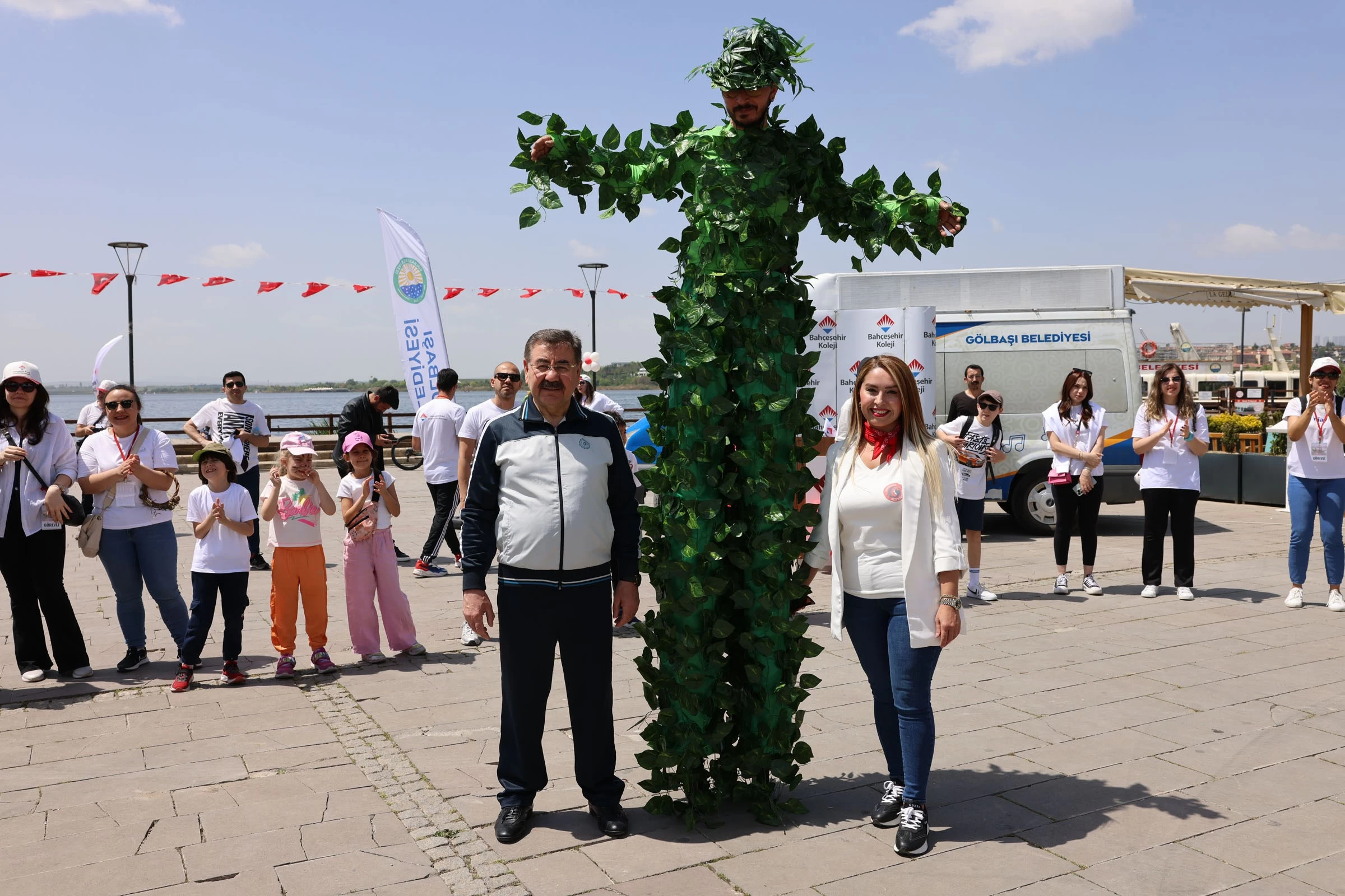 Gölbaşı Belediyesinde pedallar sağlıklı yaşam için çevrildi