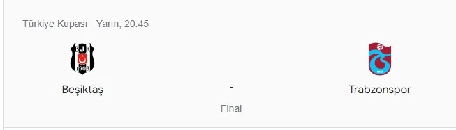 Türkiye Kupası finali ne zaman, saat kaçta, hangi kanalda oynanacak? Beşiktaş - Trabzonspor Türkiye Kupası finali