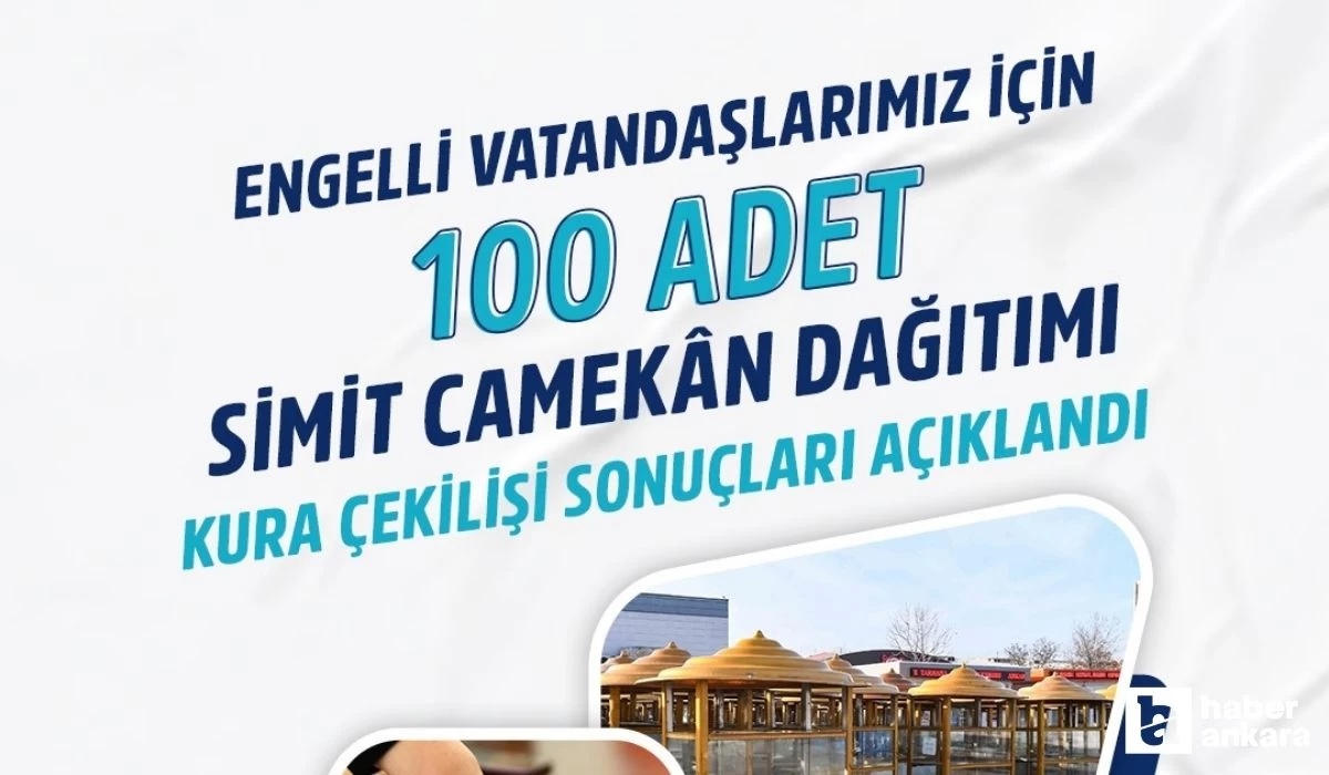 ABB engelli vatandaşlara simit camekan desteğinde hak sahipleri belirlendi!