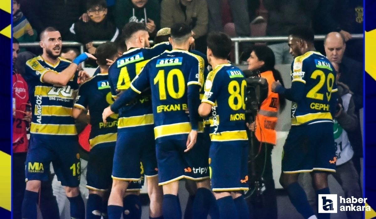 Trendyol Süper Lig MKE Ankaragücü Beşiktaş JK karşılamasında sonuç 1-1 oldu!