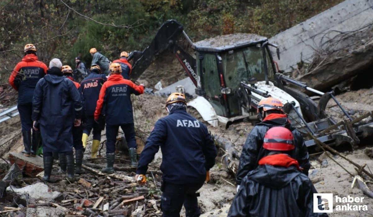 Zonguldak'ta meydana gelen heyelanda 2 kişinin cansız bedenine ulaşıldı!