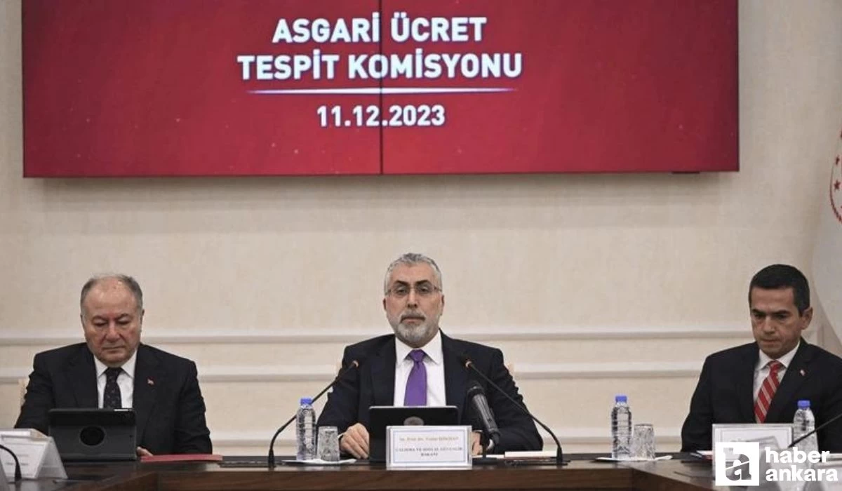 Asgari Ücret Tespit Komisyonu'nun ilk toplantısı sona erdi! Rakamlar üzerinden değerlendirme yapılacak