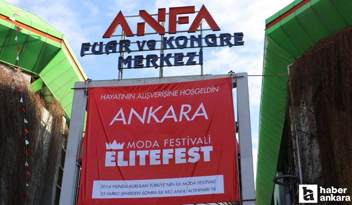 Ankara'da moda festivalinin ilk gününde yoğun ilgi!