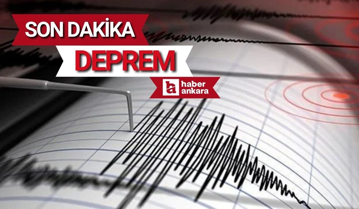 Marmara'da gece saatlerinde korkutan deprem!