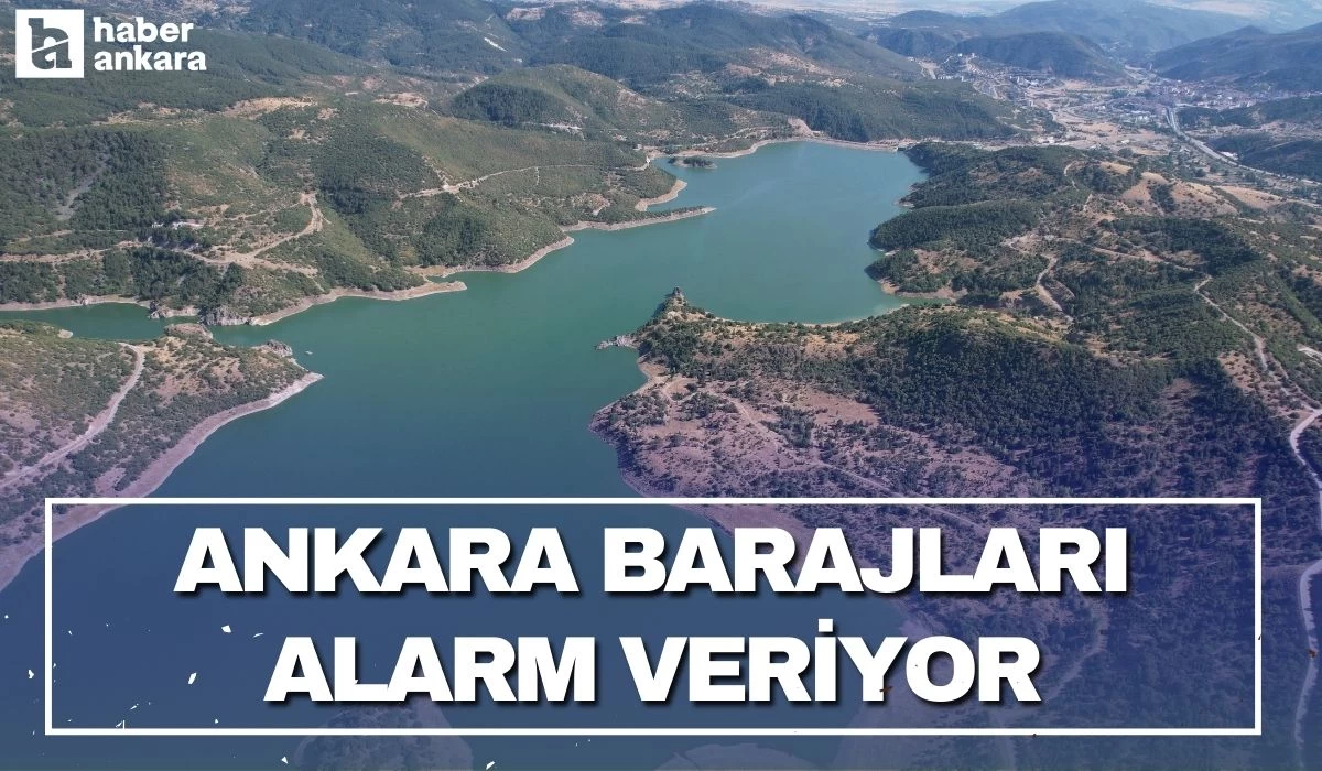 ASKİ Genel Müdürlüğü açıkladı! Ankara barajlarında 10 aylık su kaldı