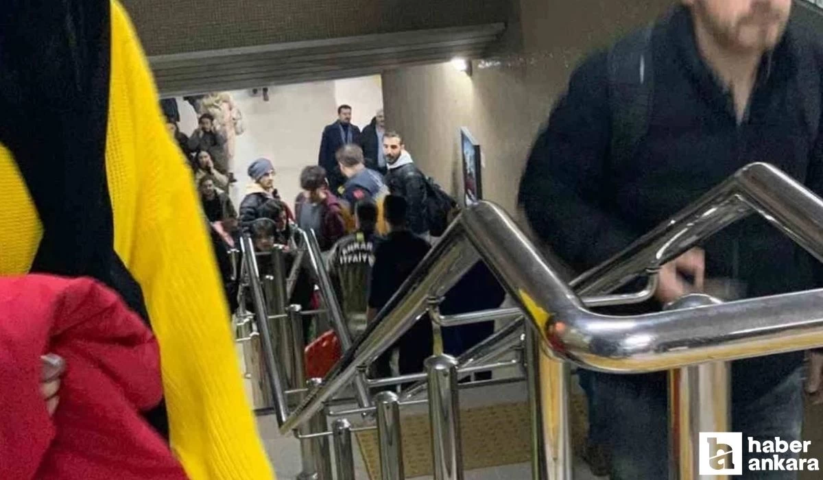 Ankara'da iki gün üst üste metroda intihar girişimi meydana geldi!