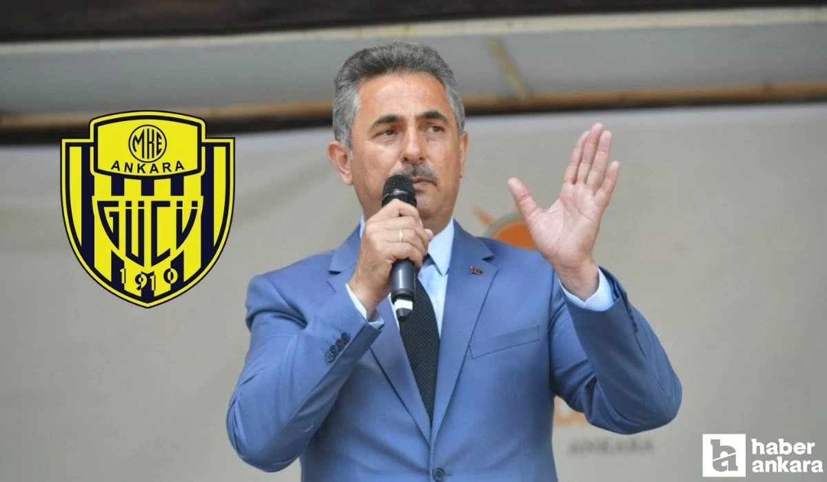 Mamak Belediye Başkanı Köse'den Ankaragücü'ne destek açıklaması