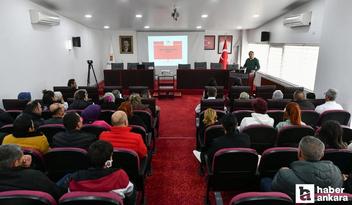 Ankara Halk Ekmek Fabrikası gıda hijyeni eğitimi düzenledi!