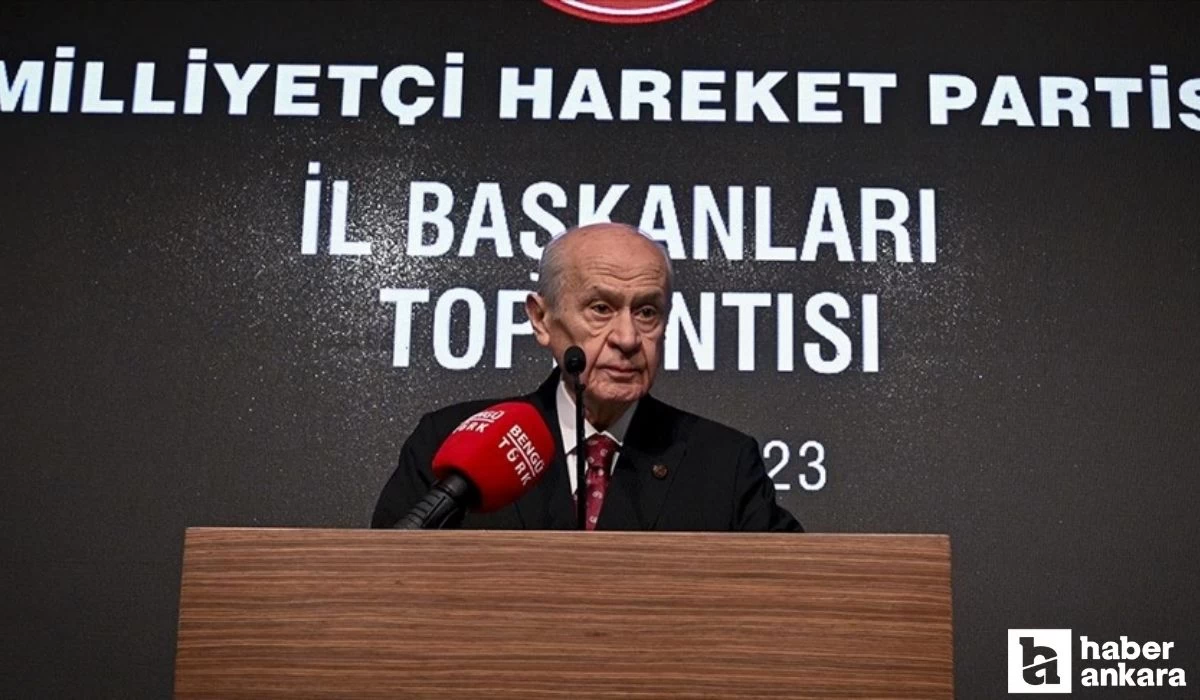 MHP Lideri Bahçeli'den AK Parti açıklaması! 31 Mart 2024 tarihi için yola koyulduk