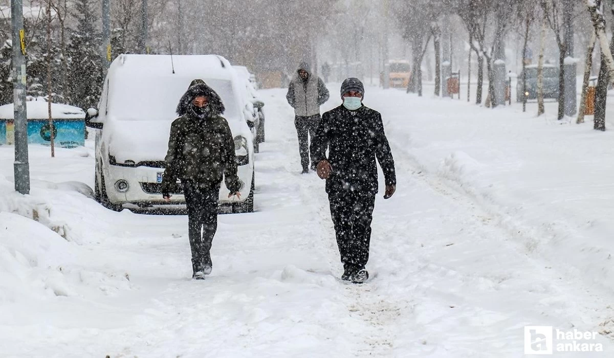 Meteoroloji Ankara için duyurdu! Kar ve puslu hava etkisini gösterek