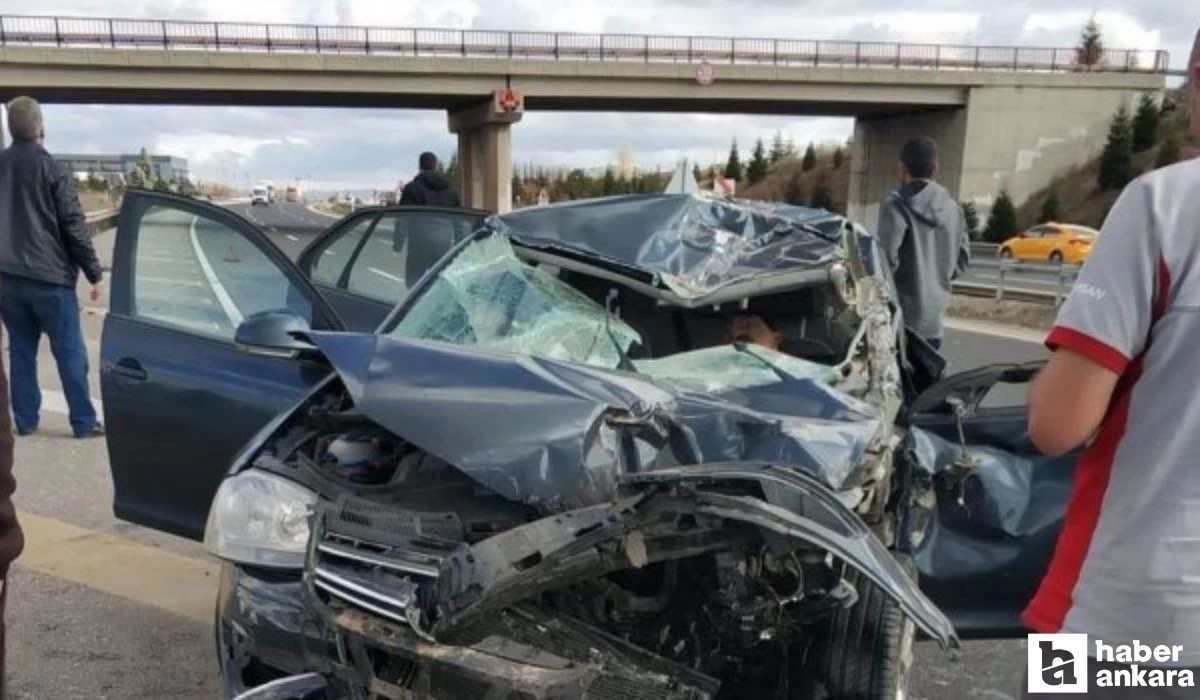 Ankara Polatlı'da yaşanan trafik kazasında 1 kişi hayatını kaybetti!