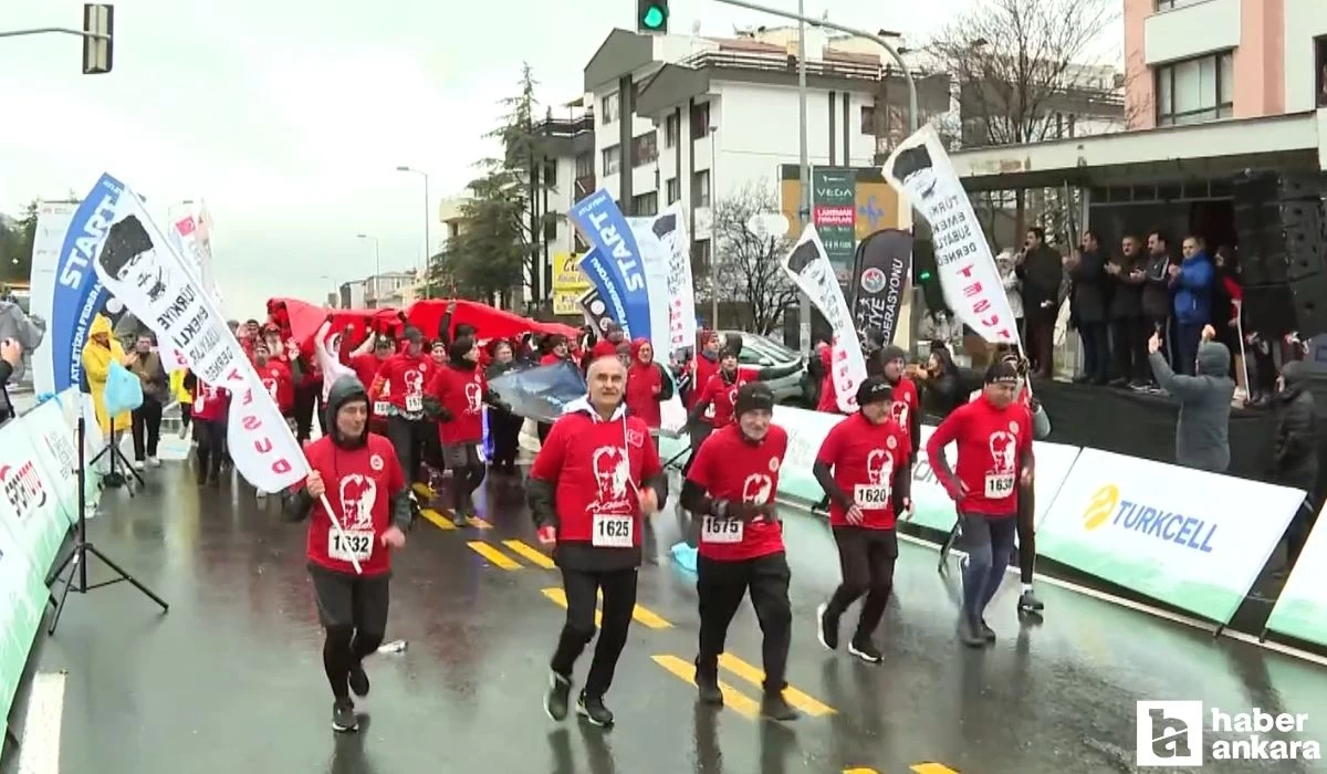 Atatürk'ün Ankara'ya gelişinin simgesi! 88'inci Büyük Ankara Koşusu start verdi!