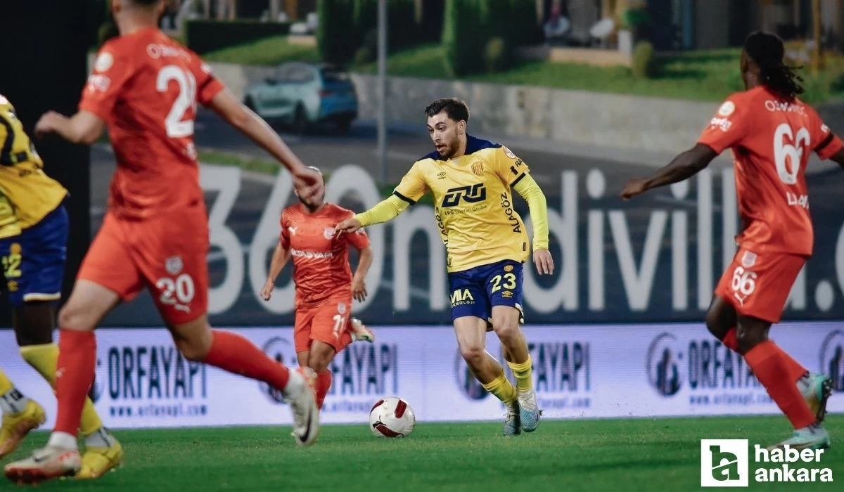 MKE Ankaragücü - Pendikspor maçı 1-1 sona erdi!