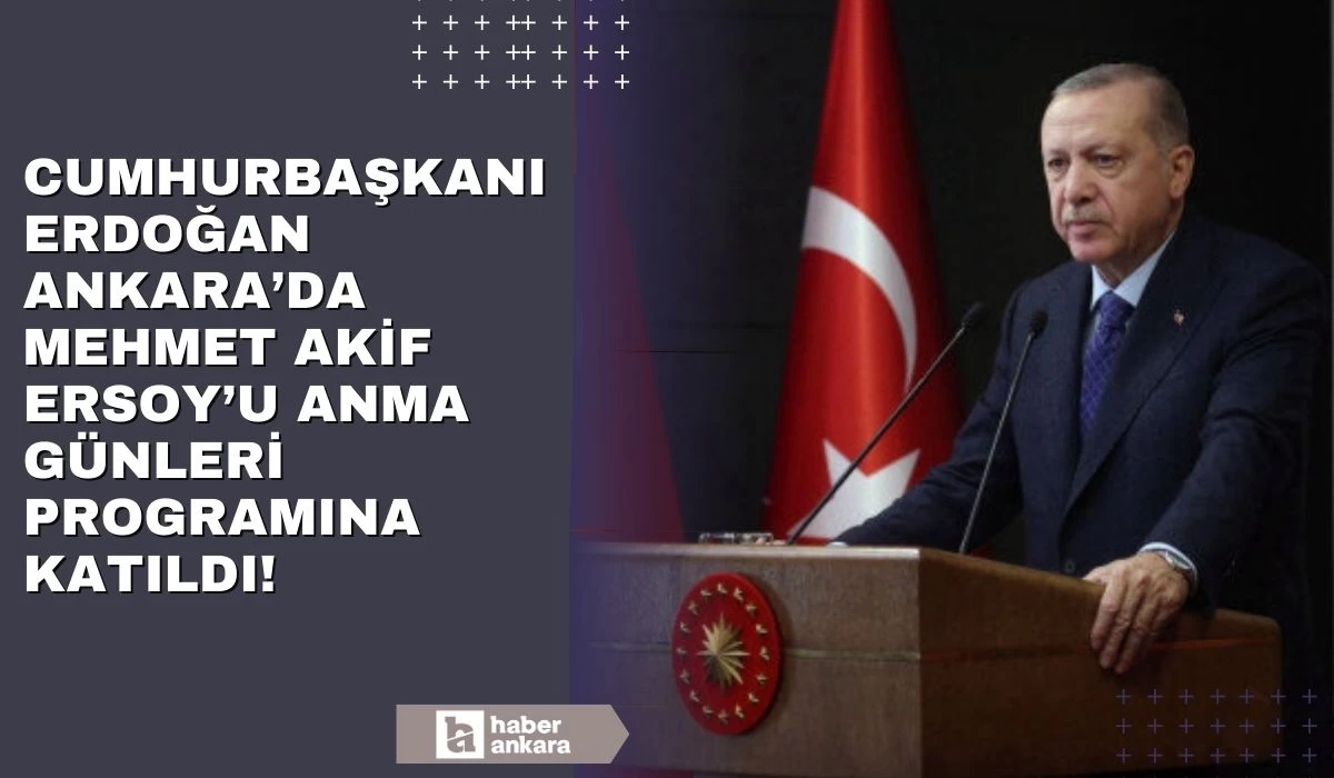 Cumhurbaşkanı Erdoğan Ankara'da açıklamalarda bulunuyor!