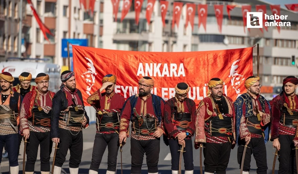 Atatürk'ün Ankara'ya gelişinin 104'üncü yılı kutlandı