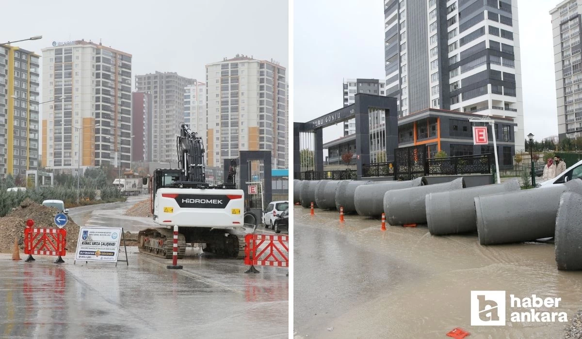 ABB ASKİ'den Etimesgut ve Yenimahalle ilçelerine 2 yeni yatırım! Bu sorun artık tarih olacak