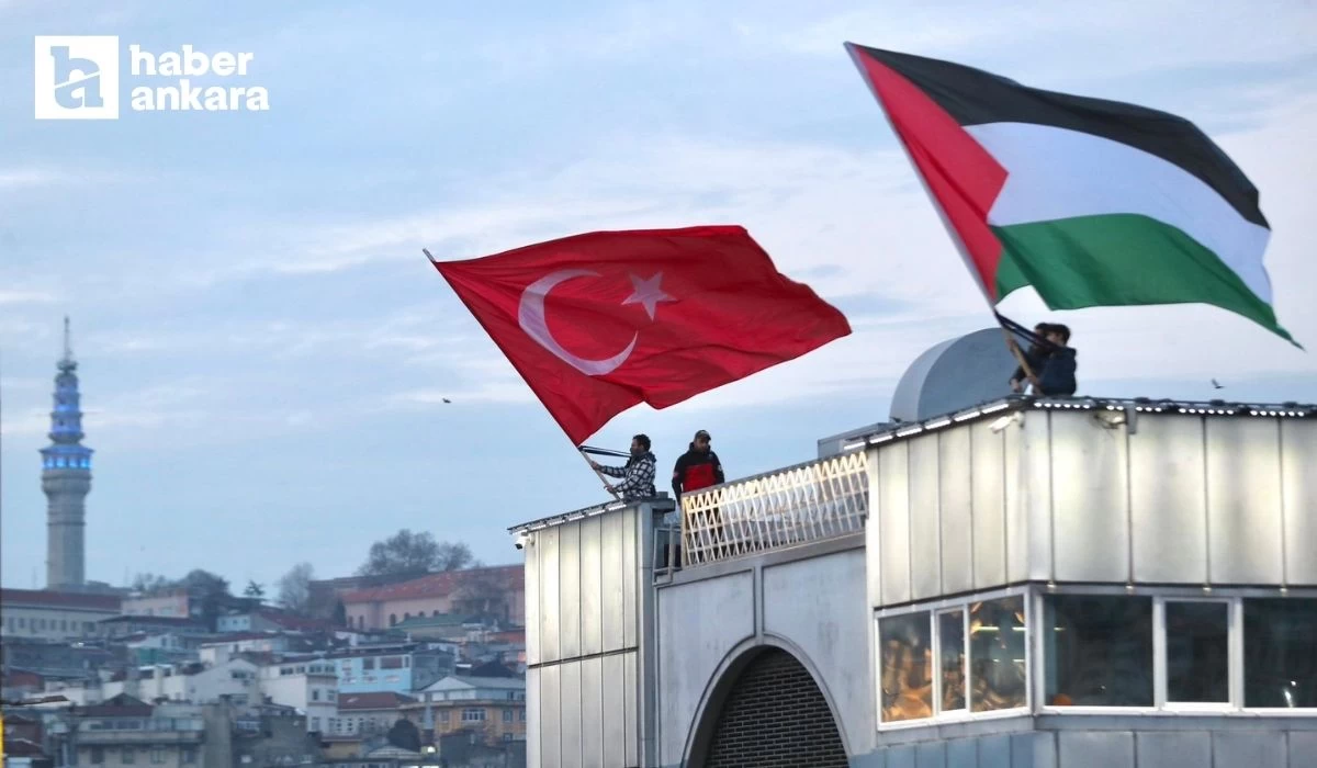 Sincan Belediye Başkanı Ercan'dan İstanbul'da yapılan Filistin yürüyüşüne destek!