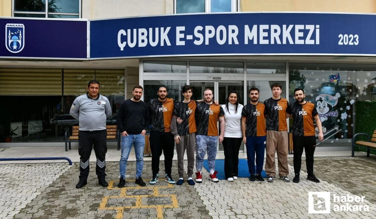 ABB'den e-Sporculara destekler devam ediyor! Çubuk e-Spor Merkezi'nde antrenmanlar devam ediyor