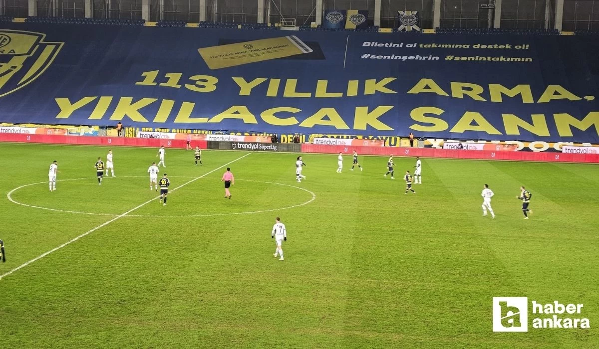 MKE Ankaragücü evinde 3 puanı tek golle bıraktı