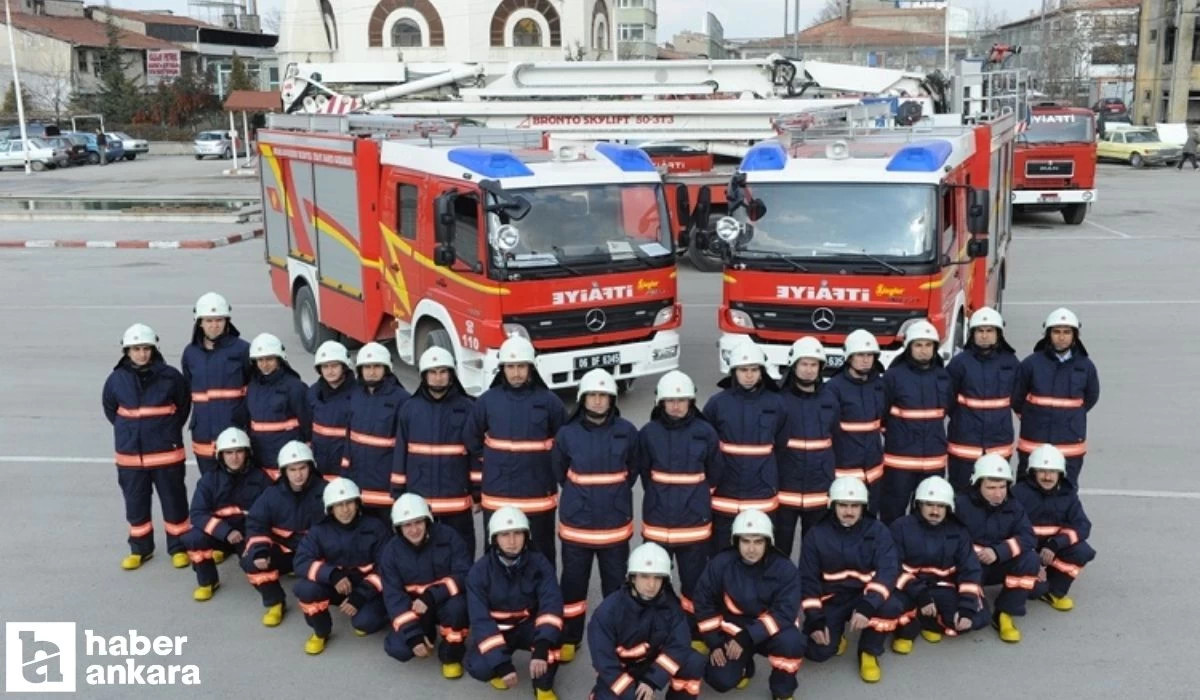 ABB Başkanı Yavaş Ankara İtfaiyesindeki yenilikleri duyurdu!