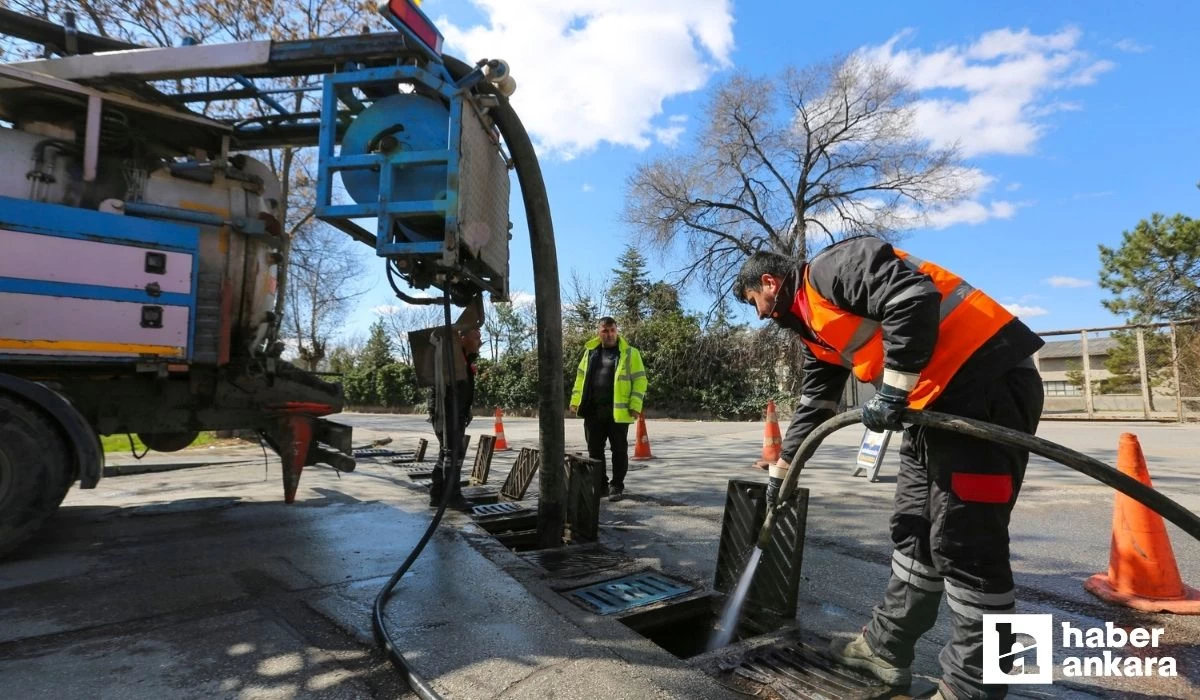 ASKİ ekipleri Ankara genelinde kapsamlı ızgara temizliği yaptı!