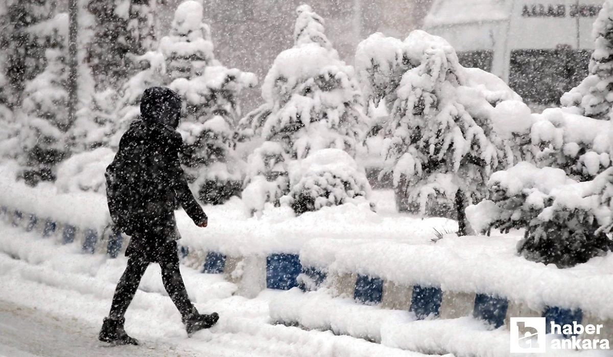 Meteoroloji 7 il için sarı ve turuncu kodlu kar yağışı uyarısı verdi!