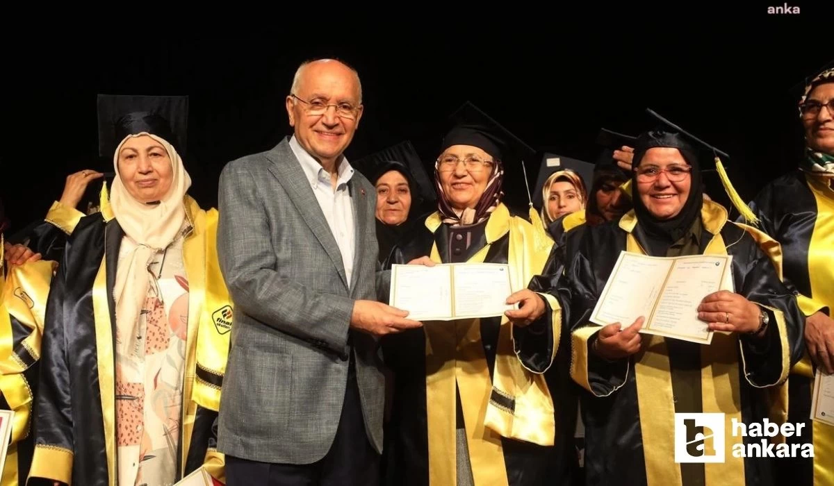 Yenimahalle Belediyesi Okuma Yazma Kursu mezunlarını veriyor! Diploma töreni tarihi belli oldu