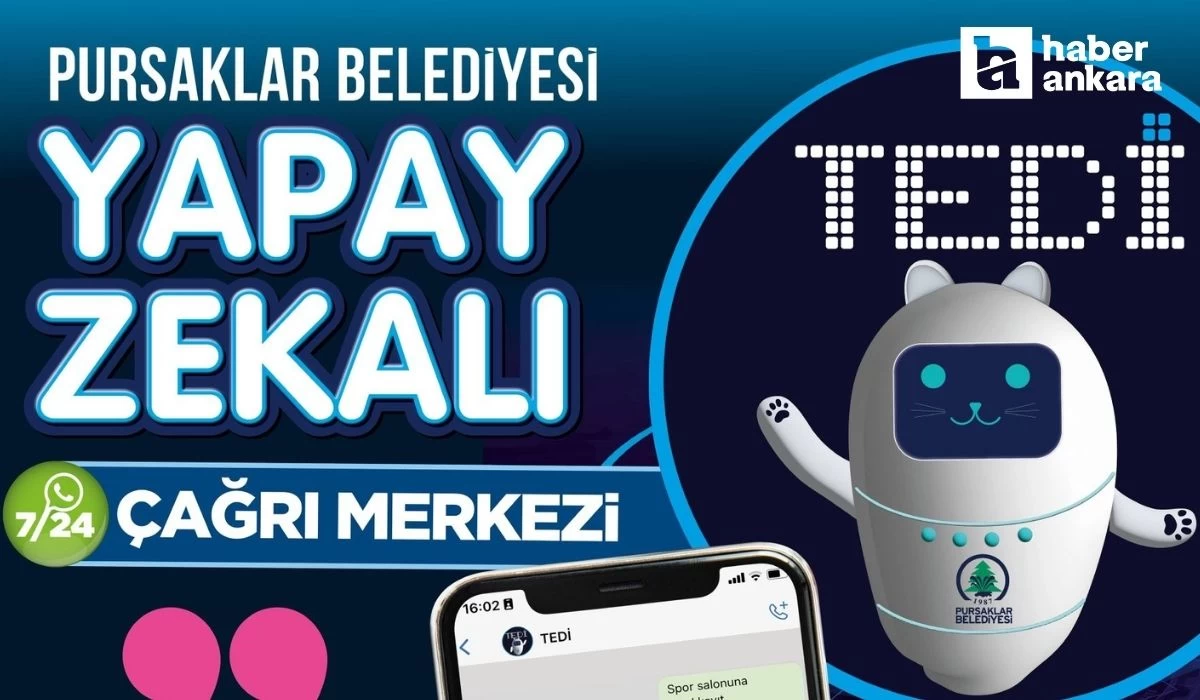 Pursaklar Belediyesi'nden yapay zeka destekli çağrı merkezi uygulaması!