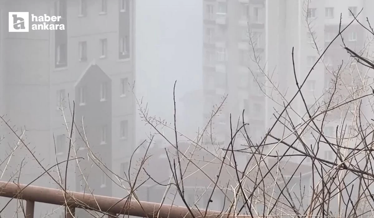 Ankara'da sabah saatlerinde göz gözü görmedi!