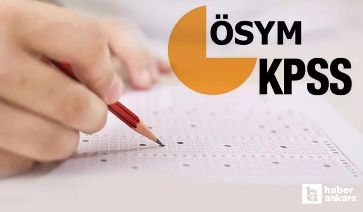 2024 KPSS ne zaman, KPSS lisans, ön lisans, ortaöğretim, DHBT sınav ve başvuru tarihleri nedir?