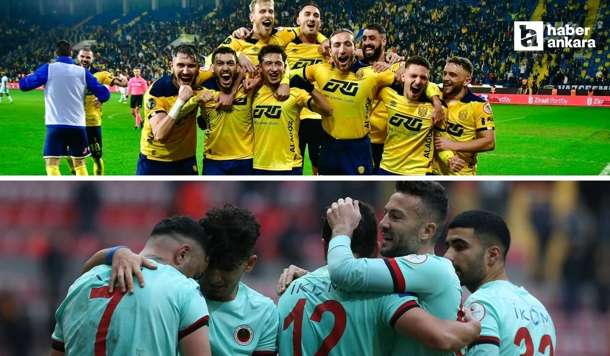 MKE Ankaragücü ve Gençlerbirliği'nin kupadaki muhtemel rakipleri belli oldu! Ankara derbisi olabilir