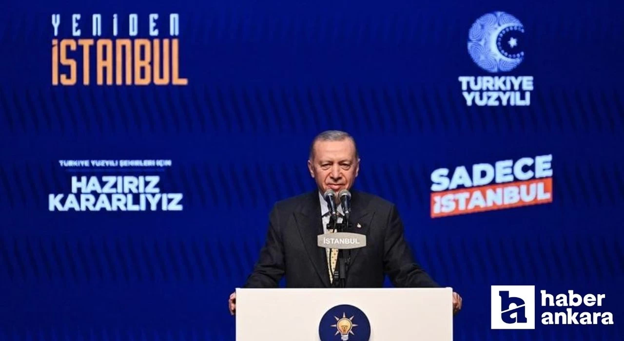 Cumhurbaşkanı Erdoğan İstanbul'da 39 ilçenin belediye başkan adayını açıkladı!