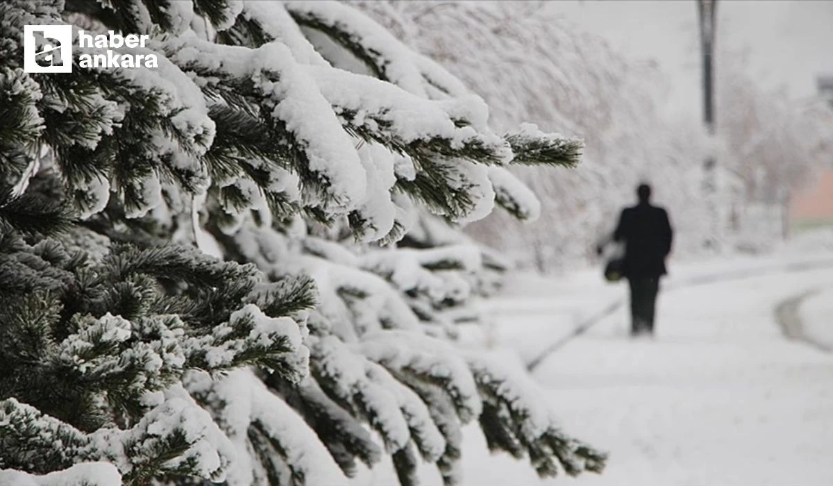 Kar yağışına karşı dikkat! Meteoroloji 7 il için sarı kodlu uyarı yayımladı