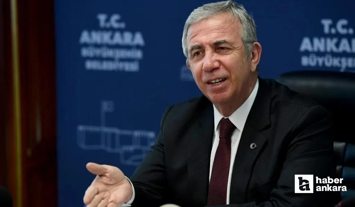 ABB Başkanı Mansur Yavaş'tan Ankara'ya yeşil alan kazandırmaya devam açıklaması!