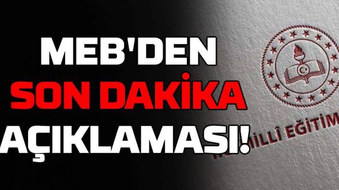 Öğrenciler veliler MEB tüm okullarda son dakika yasakladı! Bunu yapan öğretmenler yandı