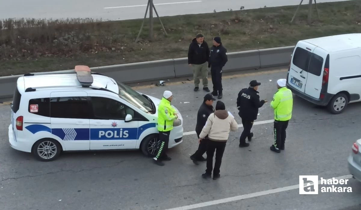 Ankara Sincan'da trafik kazası: 1 Ölü