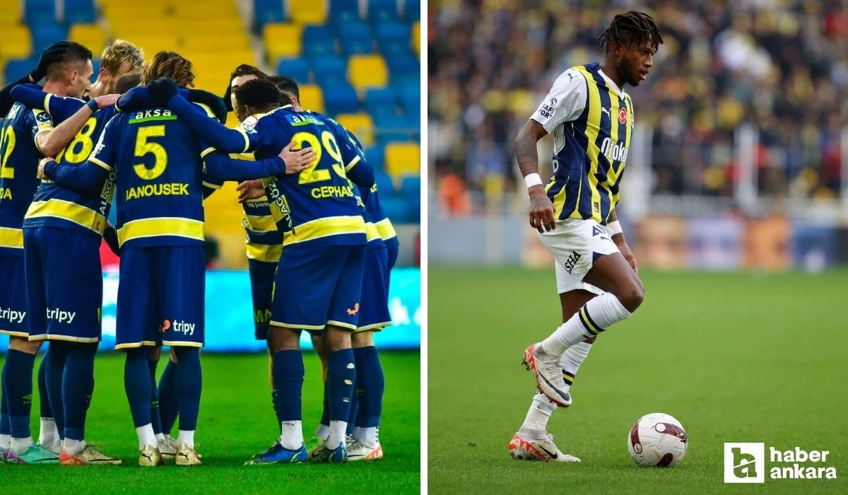 Fenerbahçe MKE Ankaragücü karşısına 5 eksikle çıkacak