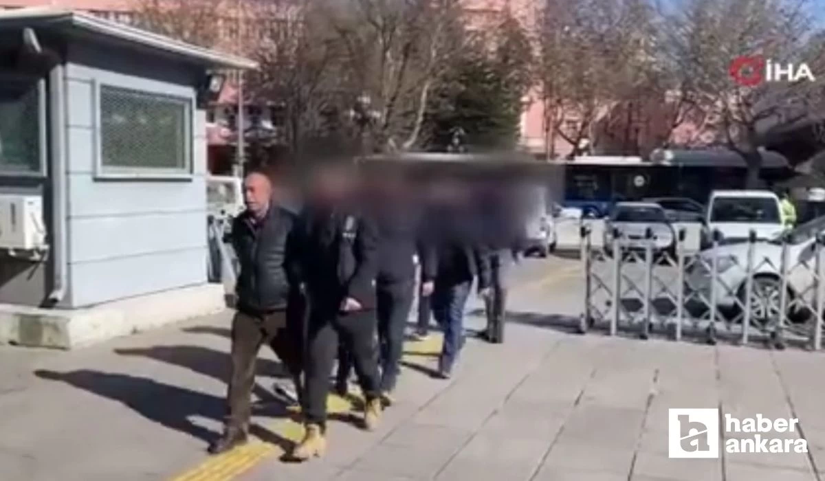 Ankara'da otomobil hırsızları yakalandı!