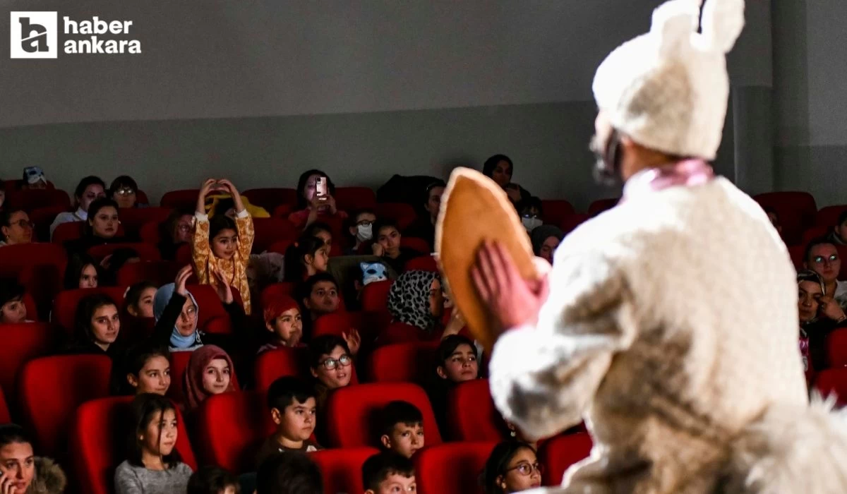 Başkentin 5 Beyazı adlı tiyatro oyunu çocuklarla buluştu!