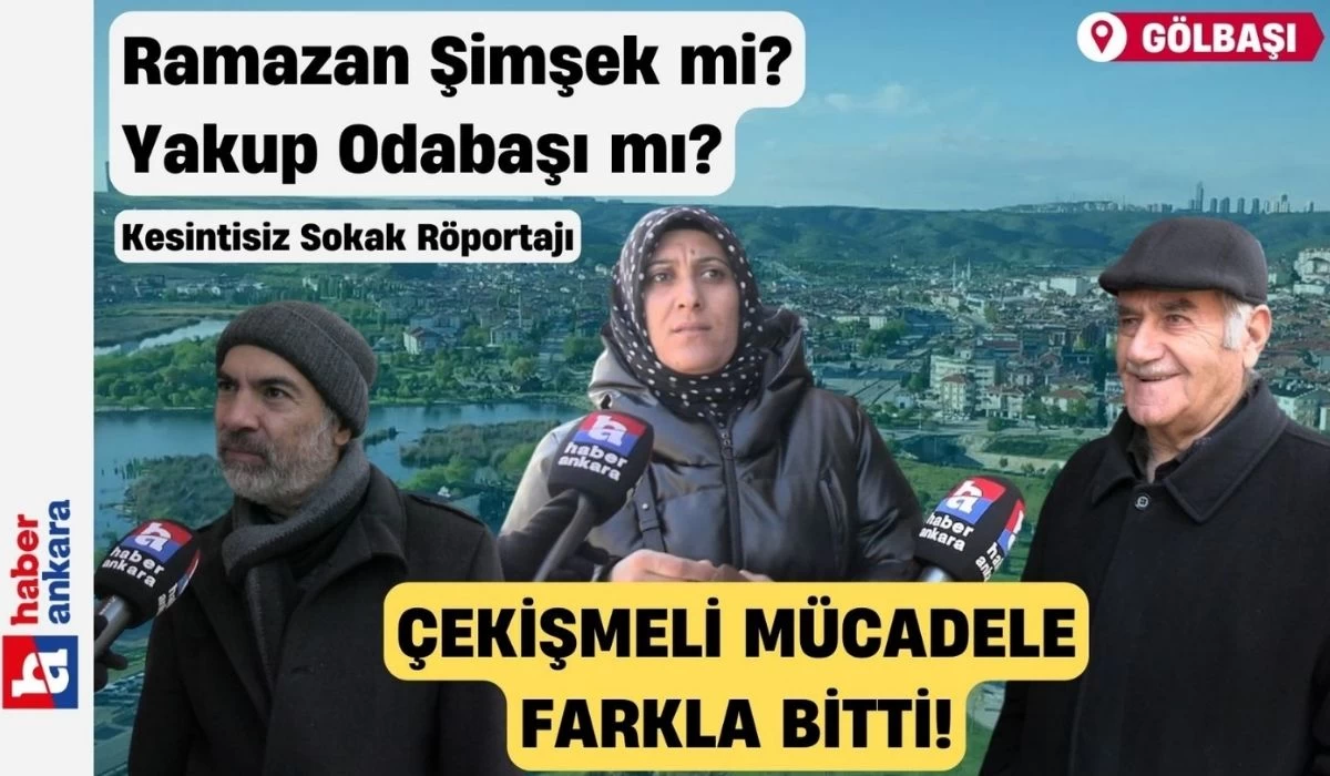 Ramazan Şimşek mi Yakup Odabaşı mı? Gölbaşı'nda kesintisiz anket