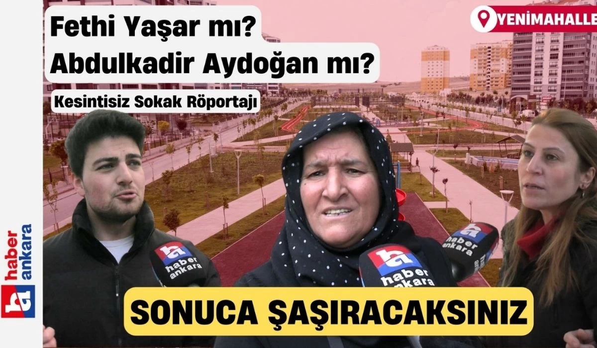 Fethi Yaşar mı Abdulkadir Aydoğan mı? Yenimahalle'de şaşırtan sonuç