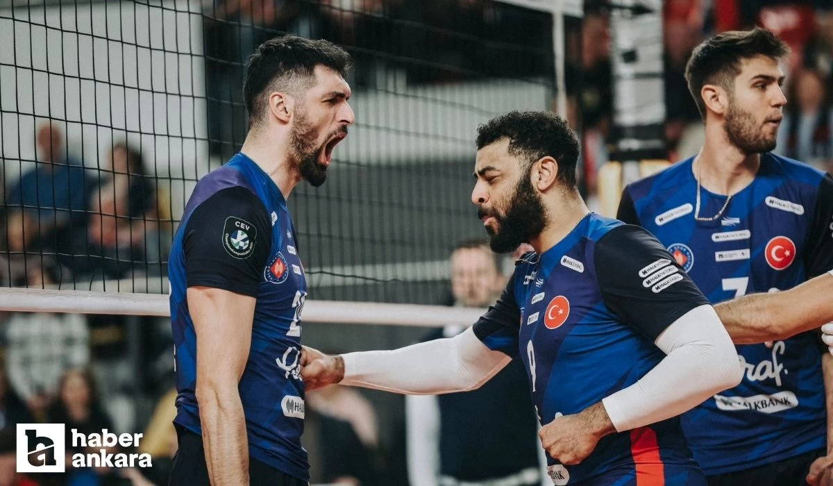 Halkbank play off'ta rövanş maçına çıkıyor