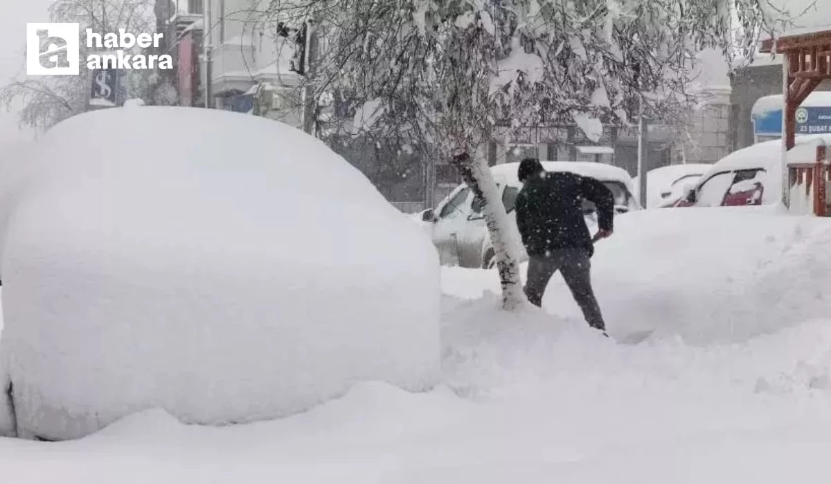 Meteoroloji Genel Müdürlüğü 14 il için sarı kodlu uyarıyı yayımladı! Kar yağışına karşı dikkat