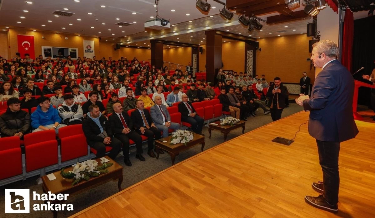 Sincan Belediyesi'nden Gençlerle Spor Sohbetleri programı!