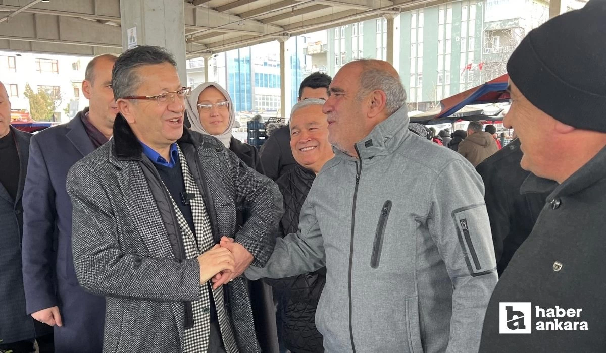 AK Parti Altındağ Belediye Başkan Adayı Veysel Tiryaki'ye yoğun ilgi!