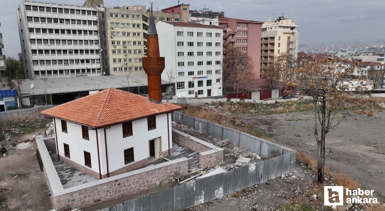 Hamidiye Camisi'ni yeniden kent tarihine kazandırmak için ABB'nin çalışmaları sürüyor!