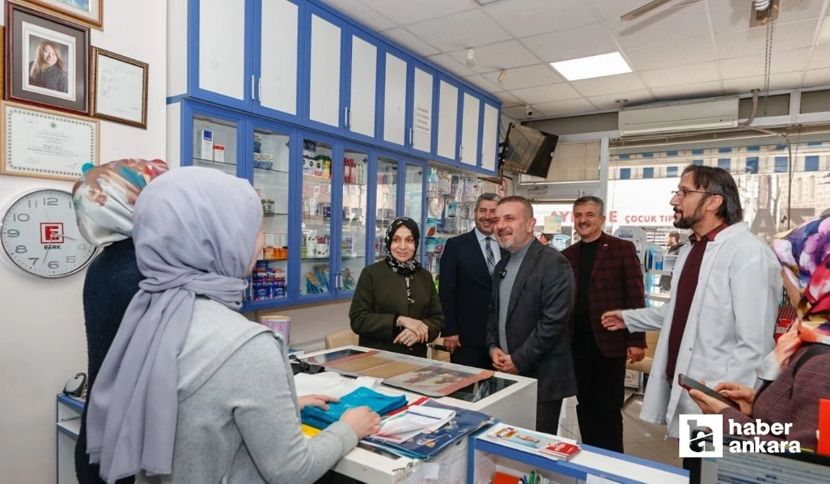 Sincan Belediye Başkanı Murat Ercan Atatürk Mahallesinde ziyaretlerde bulundu